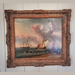 Dutch Seascape, Backhuysen, Ludolf, Dutch, 1631 - 1708